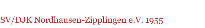 SV/DJK Nordhausen-Zipplingen e.V. 1955